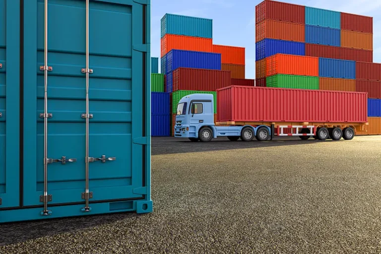 Picture of Cargoes and Truck